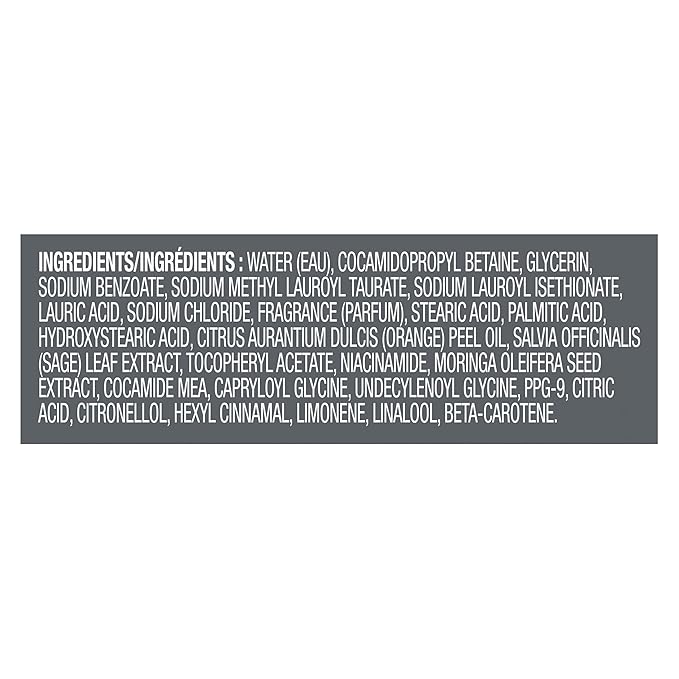 DOVE MEN + CARE Body Wash Blood Orange to Rebuild Skin in the Shower with Plant-Based Cleansers and Moisturizers 26 fl oz