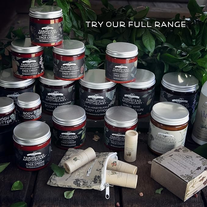 Farmstead Apothecary 100% Natural Lip Balm 0.2oz