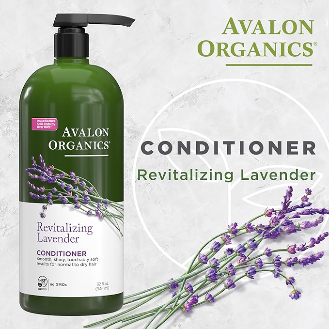 Avalon Organics Conditioner, Nourishing Lavender, 32 oz
