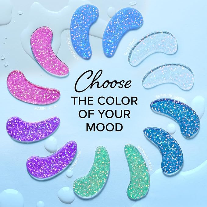 MAREE Eye Gels - Pads Under Eye Patches for Puffy Eyes and Dark Circles with Collagen & Hyaluronic Acid - Anti Wrinkles Under Eye Masks Skincare Treatment for Puffiness & Bags - Parches Para Ojeras