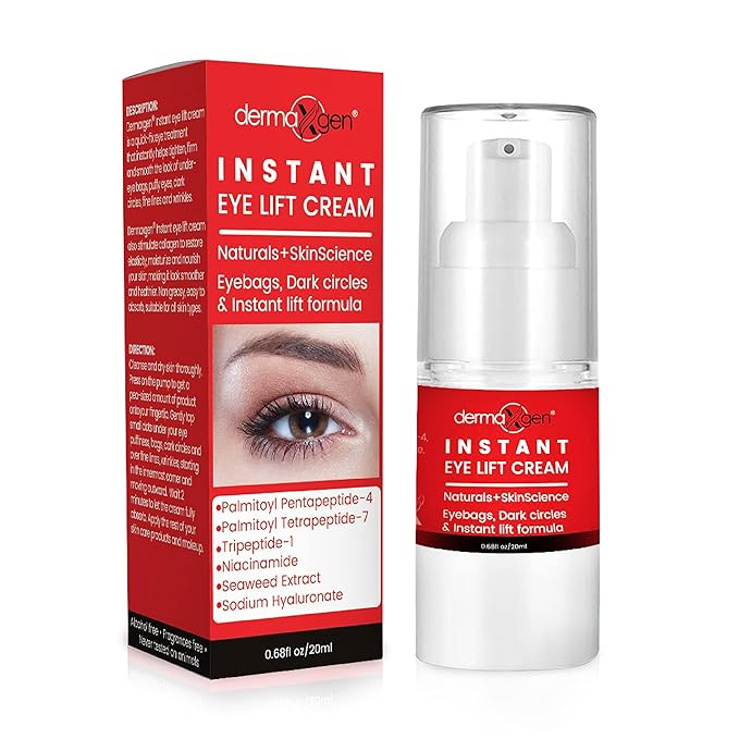Rapid Reduction Eye Cream - Eye Cream Anti Aging Treatment for Dark Circles - Instant Under Eye Cream - Advanced Peptide Skin Tightening Formula - Instantly Removes Puffiness Wrinkles 20ml