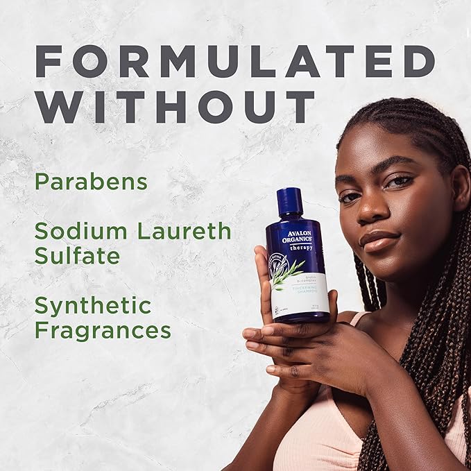 Avalon Organics Therapy Biotin B-Complex Thickening Shampoo, 32 oz