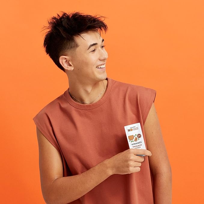 Schmidt's Aluminum-Free Vegan Deodorant Sandalwood & Citrus for Women and Men, with 24 Hour Odor Protection, Natural Ingredients, Cruelty-Free, 2.65 oz