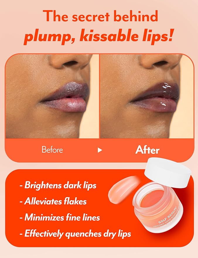 SelfBeauty Lip Mask - Rosehip & 0.51fl.oz