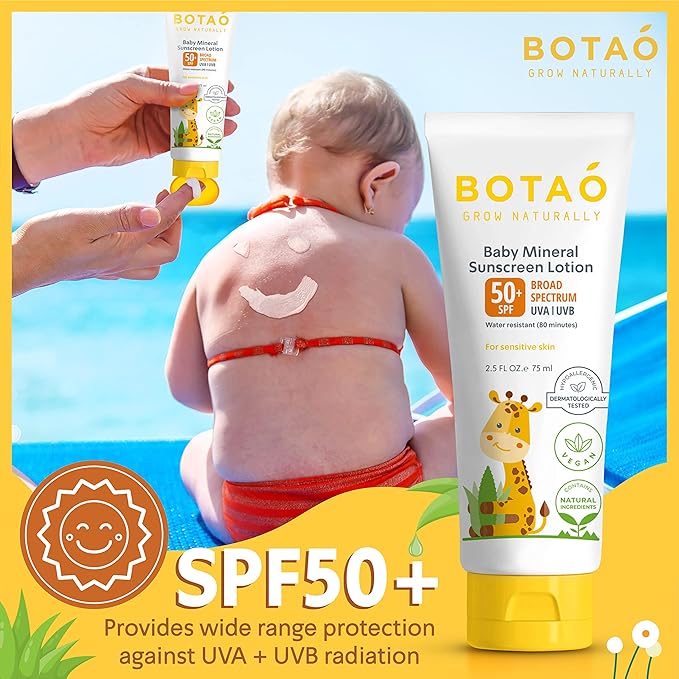 Baby Mineral Sunscreen Lotion for