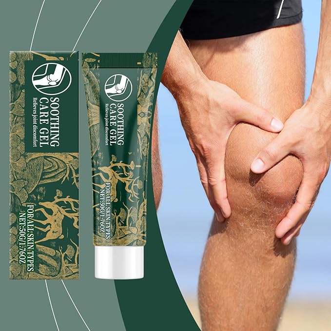 Joint Relief Gel, Soothing Massage Cream, Rapid Muscle Cream for Knees, Lumbar Spine, Neck, Hands and feet (1pcs)