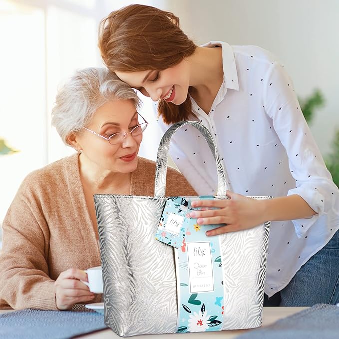 Mothers Day Gifts for Mom XXXL Relaxing Perfumes Spa Gift Set Luxury Bath & Body Gift Set with Shower Gel | Christmas, Birthday, Pampering Gifts for Her, Wife Self Care Bridal Shower Pamper Kit