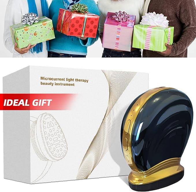 Microcurrent Multifunctional Facial Device, Smart Photon Micro-Current Device Electric Face Lift Light Therapy Skin Care Beauty Machine