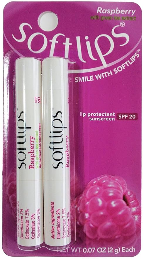 Softlips Lip Protectant sunscreen SPF 20, Green