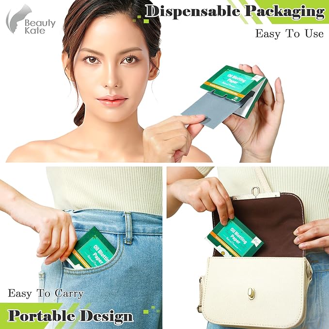 Natural Premium Oil Blotting Paper for Oily Skin