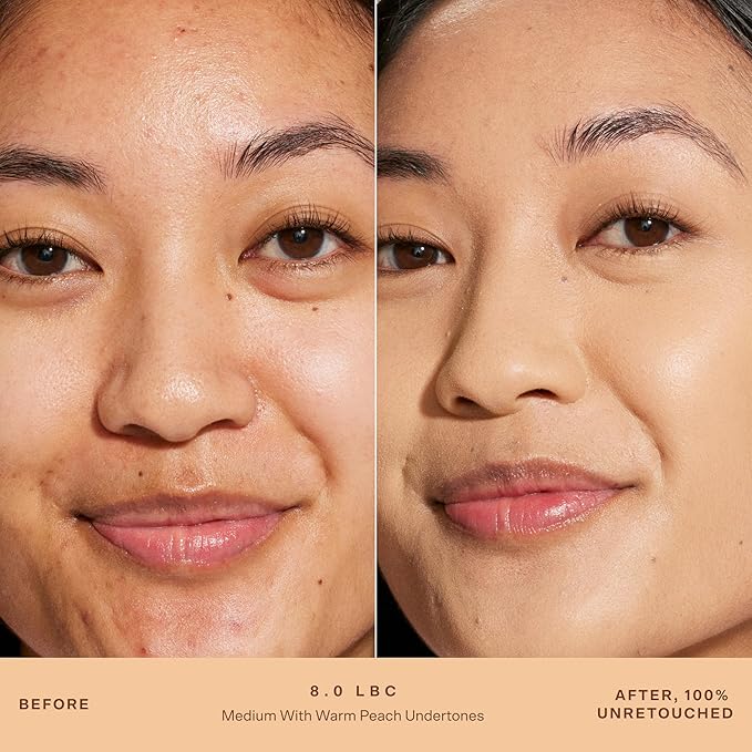 Tower 28 Beauty Swipe Serum Concealer - Hydrating Buildable Medium-Coverage Concealer with Skincare Benefits for Sensitive Skin - Shade 8.0 LBC, Medium with Neutral Undertones, 0.22 Fl Oz