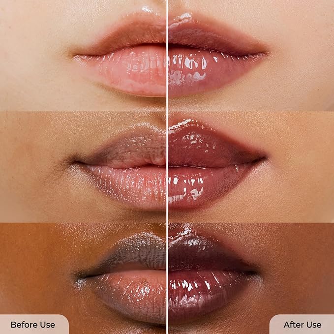 Laka Maxi Glayer Tint 3.8g/0.13oz., Glass Layer of Gloss, Ultra Glow & Vivid Layerable Pigments, High Shine Lip Oil, K-Beauty (#617 Grain)