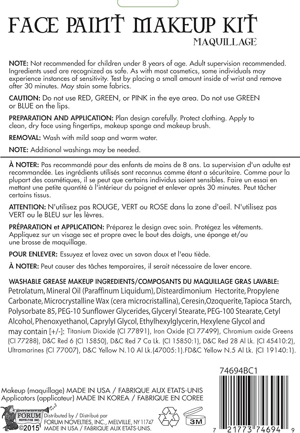 Forum Novelties Costume Day of The 14 g