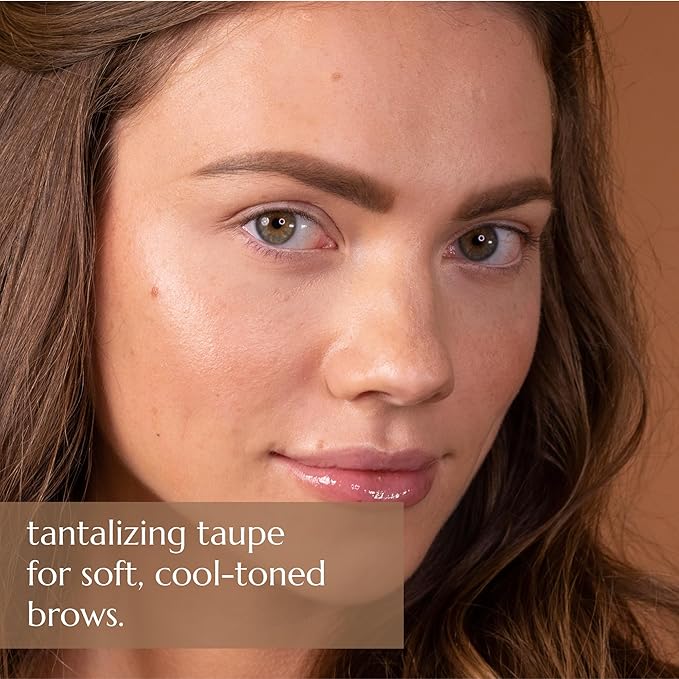 Chella Eyebrow Cream, Tantalizing Taupe - Vegan, Cruelty Free, Paraben Free, Gluten Free Eyebrow Pomade Makeup - Long Wearing, Velvet Consistency, Water Proof