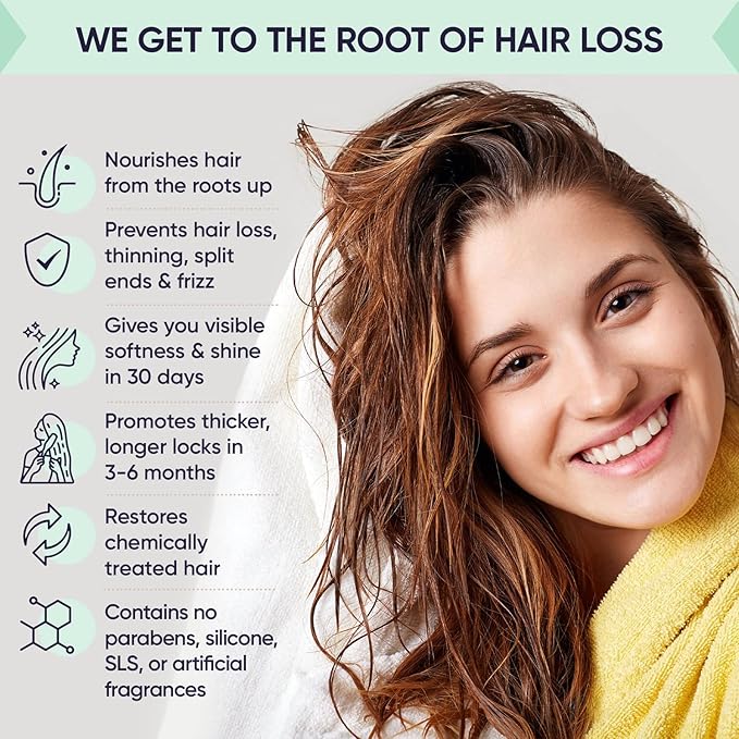 Moerie Ultimate Hair Growth Shampoo – For Longer, Thicker, Fuller Hair - Vegan Friendly Volumizing Hair Products – Paraben & Silicone Free – All Hair Types – Reverse Hair Loss – 8.45 fl oz, Double Set