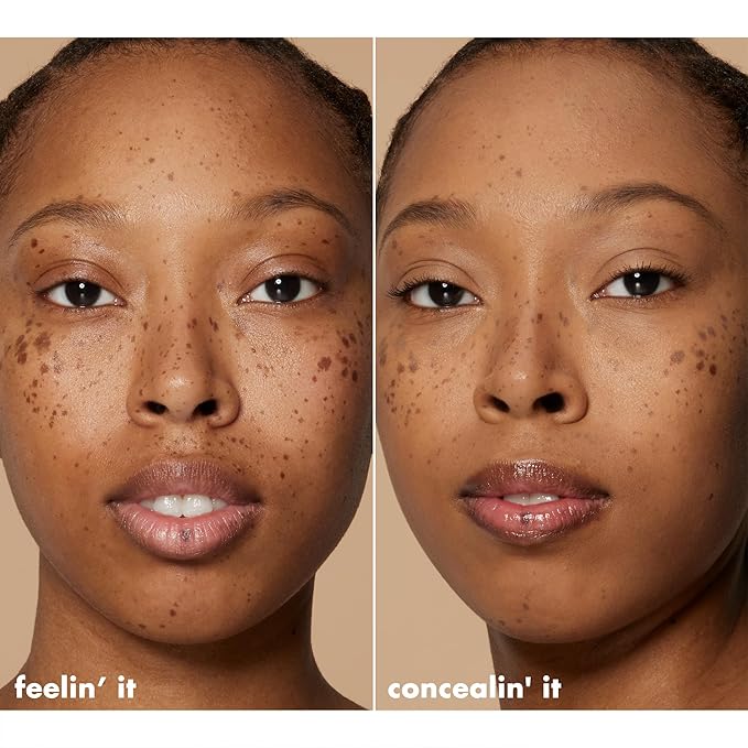 e.l.f. Hydrating Camo Concealer, Covers Blemishes & Under-Eye Circles, Full-Coverage & Delivers A Satin Finish, Vegan & Cruelty-Free, Tan Latte