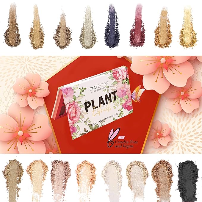 Vegan Eyeshadow Palette High Pigmented Brown Eyeshadow Palette Easy to Blend Color Fusion 16 Shades Metallic and Shimmer Nude Eyeshadow Palette Long Lasting Sweatproof and Waterproof