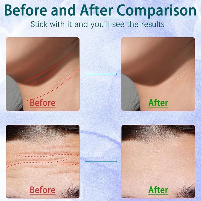 Face and Neck Massager Tool, 7-in-1 Color Red-Light-Therapy Wand for Skin Care