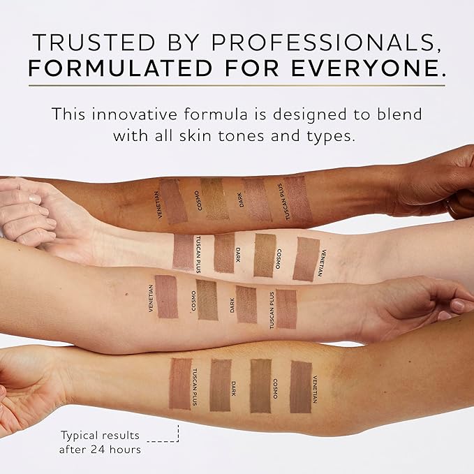 Norvell Tuscan Plus Sunless Tanning Solution, Caramel Brown and Rose Tan, 8 fl oz – Professional Spray Tan Solution for Spray Tan Machine – Unleash Confidence with Instant, Long-Lasting Natural Color