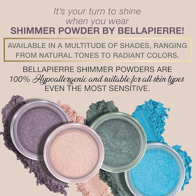 bellapierre Shimmer Powder | Paraben Free | Vegan - Champagne 35g