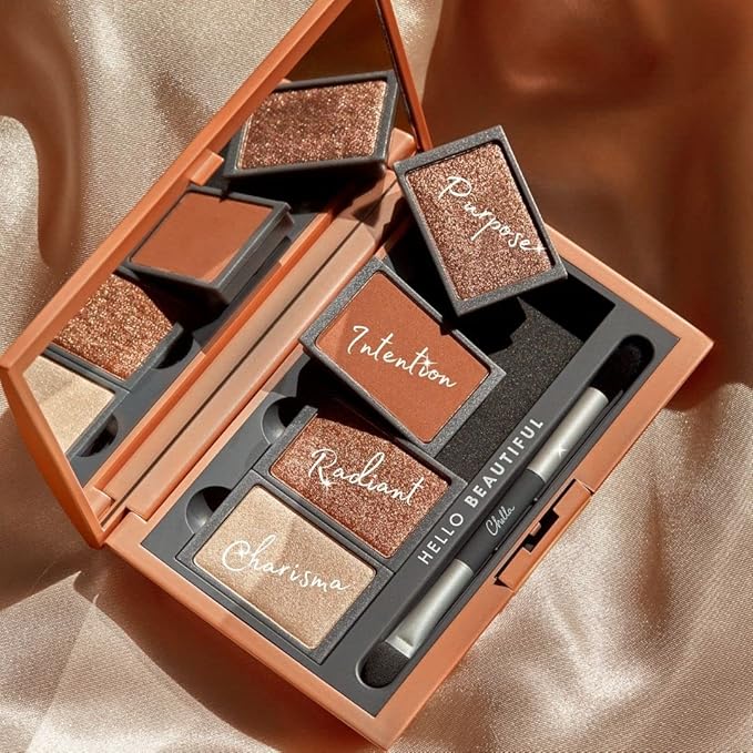 Chella Makeup Eyeshadow Palette, Full Size Makeup Pallette, Manifest