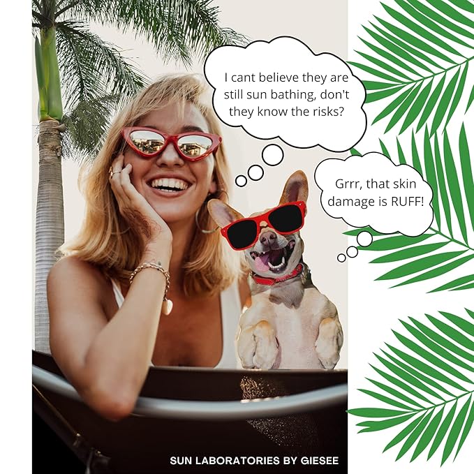 Sun Laboratories By Giesee Face Self Tanner Dark - Self Tanning Lotion for Gradual, Sunless Tan - Premium Facial Tanner Drops & Mist - Tanning Lotion for Face