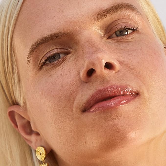 ILIA - Balmy Gloss Tinted Lip Oil | Smoothing Lip Color, Never Sticky | Hydrate, Plump + Moisturize with Hyaluronic Acid | Vegan, Cruelty + Gluten-Free (Only You, 0.14 fl oz | 4.3 ml)