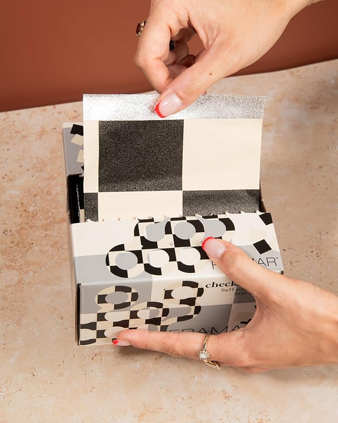 FRAMAR Checked Out Hair Foil