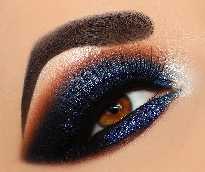 Glitter Eyeshadow Palette, Pressed Pigmented Mineral Ultra Eyeshadow