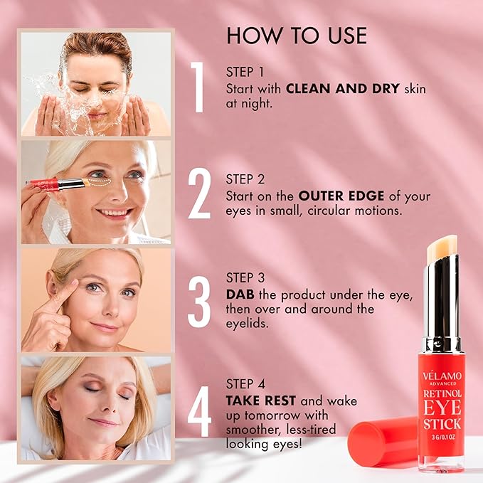 Retinol eye stick, retinol eye