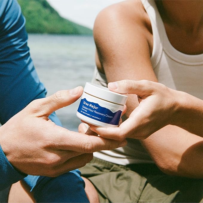 Ursa Major Golden Hour Face Moisturizer | Vegan Recovery Cream for Daily Facial Moisturizing | Repair & Hydrate | Natural Formula for All Skin Types | Cruelty Free & Non-Toxic 1.57 oz