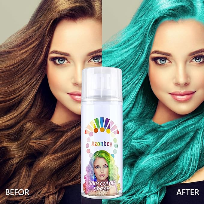 Temporary Hair Color Spray, Powder