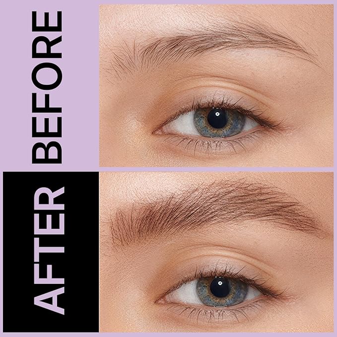 30° Curved Eyebrow Pencil, Magic 2 in 1 Eyebrow Pen Pro, Waterproof Eye Brow Pen with 2 Tips, Vivid Microblading Brow Pencils for Women, Last All Day Makeup (Dark Brown)