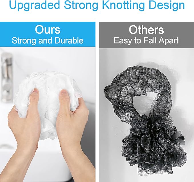 Amazerbath loofah sponge 60g/piece, exfoliating