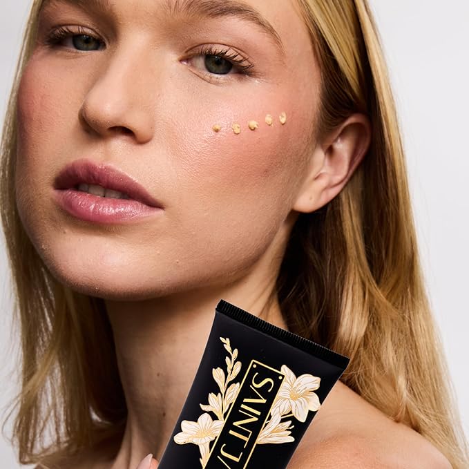 SAINT JANE - Luxury Sun Ritual - Pore Smoothing SPF 30 Mineral Sunscreen | Luxury, Floral-Infused, Clean Skincare (1.7 oz | 50 ml)