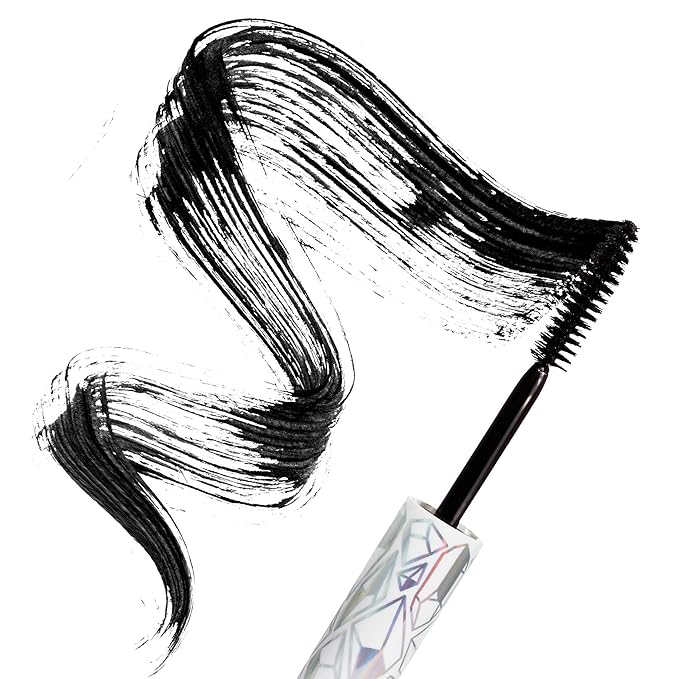 Pacifica Beauty Crystals Supercharged Extending Mineral Black Mascara, For Volume and Length + Volume, Silicone, Sulfate + Paraben Free Vegan & Cruelty Free