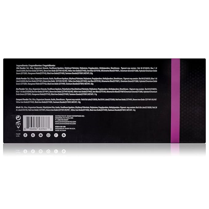 The SHANY Beauty Cliche Makeup Set - All-in-One