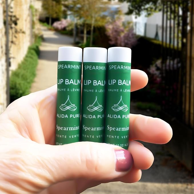 Spearmint Lip Balm Collection, Vegan Lip Lips,