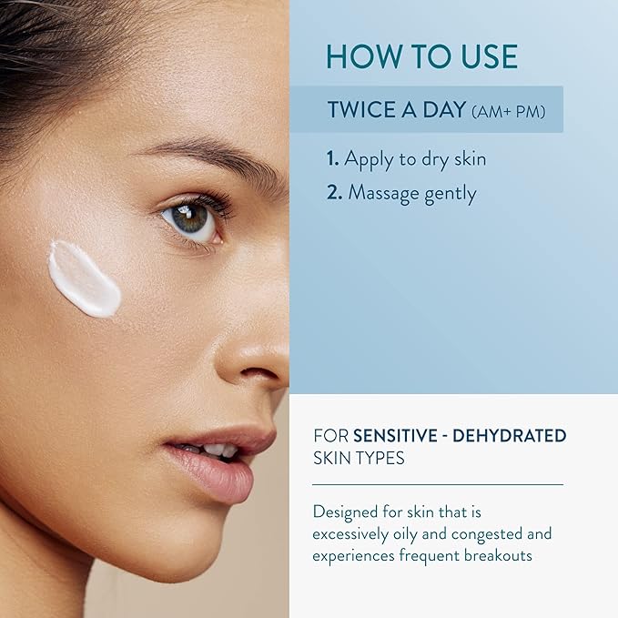 Lancer Skincare The Method: Nourish Women’s Anti-Aging Moisturizer with Hyaluronic Acid, Daily Face Moisturizer, Sensitive or Dehydrated Skin