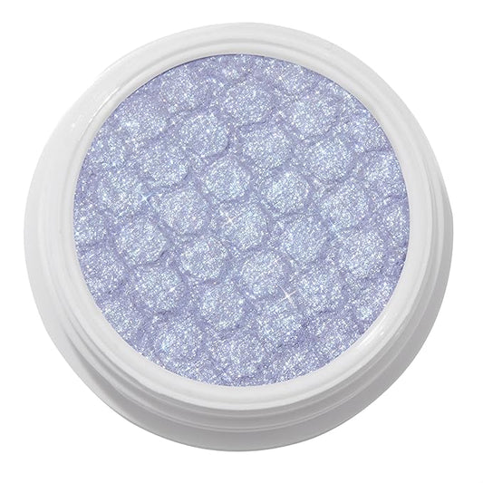 ColourPop Super Shock Shadow - High-Pigment, Crème-Powder Eye Makeup - Single Glitter Eyeshadow with Zero Fallout and Unique Bouncy Texture - Metallic Baby Blue Eyeshadow - Moon Daisy (0.07 oz)