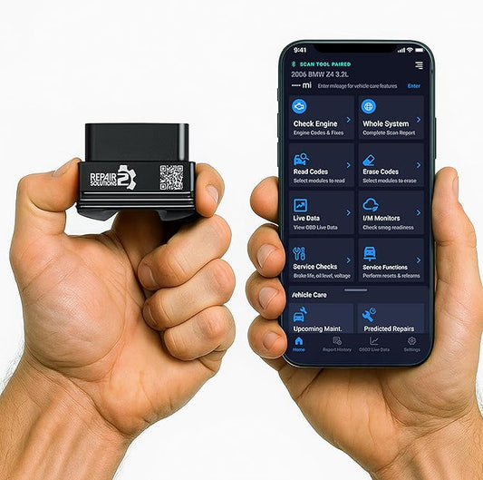 Innova 1000 Bluetooth OBD2 Scanner for iPhone & Android - Predict Car Problems Before They Happen - No Subscriptions - Detect Check Engine, ABS, SRS Issues for Cars 1996+