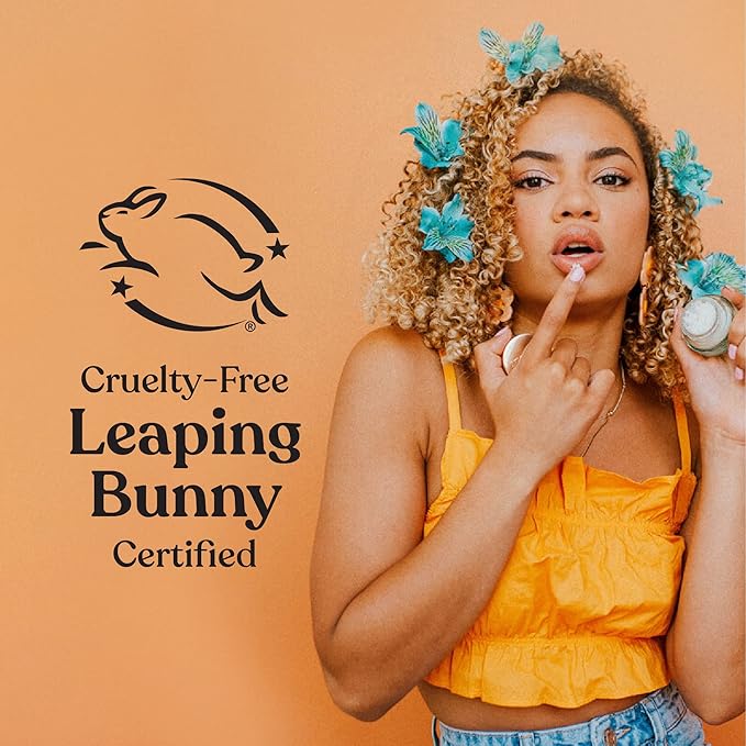 Poppy & Pout Natural Lip Scrub, Moisturizing Sugar Scrub for Dry Lips, Lip Scrubber Exfoliator with Essential Oils Smooths and Hydrates Lips, In Recyclable Glass Jars, Cruelty Free - Island Coconut