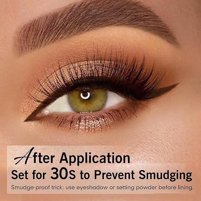 BEPHOLAN Brown Eyeliner Pencils,Waterproof Gel Eyeliner Pencil for Women Waterproof Smudge Proof Long-lasting (Brown)