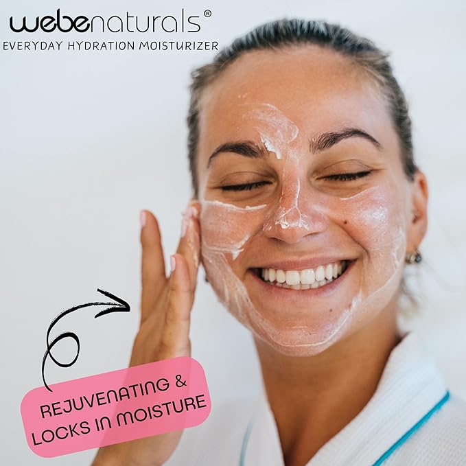 WEBE Hydration Snail Mucin Moisturizer – Advanced Anti-Aging Cream with Hyaluronic Acid, Retinol & Peptides | Deeply Hydrating, Firming & Rejuvenating Face Cream for Radiant, Healthy Skin