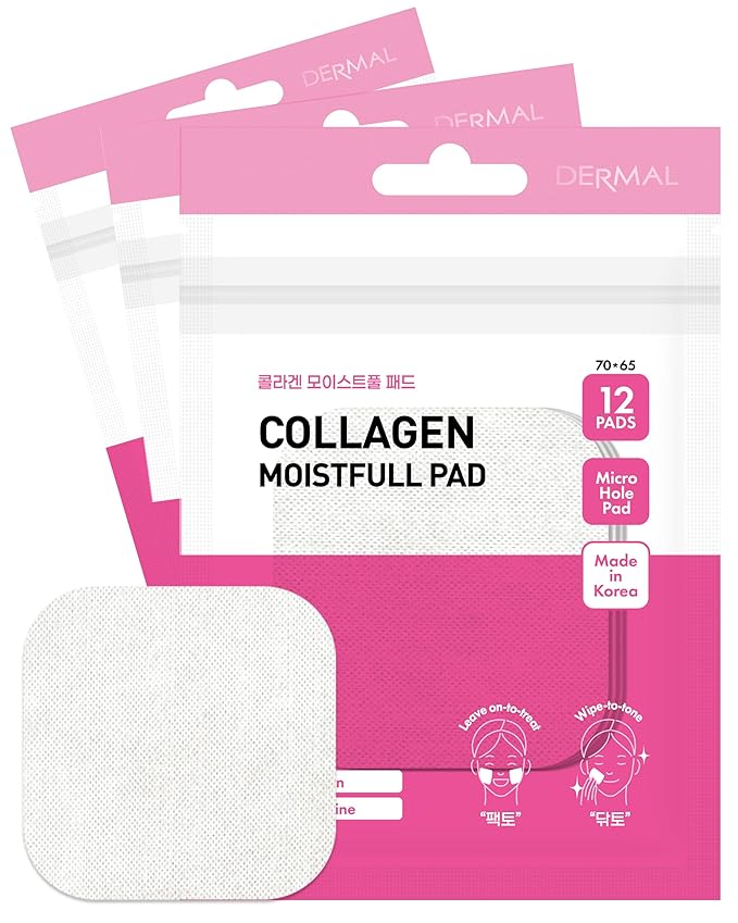 Dermal collagen moistfull pad -