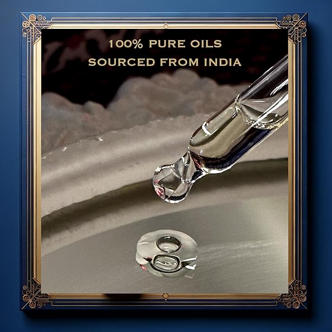 Indian Ayurveda Hair Oil– Organic Castor oil, Jojoba oil, Amla, Ashwagandha & Rosemary oil for hair growth- Repairing scalp treatment, Nourishes Split Ends & Dry Scalp