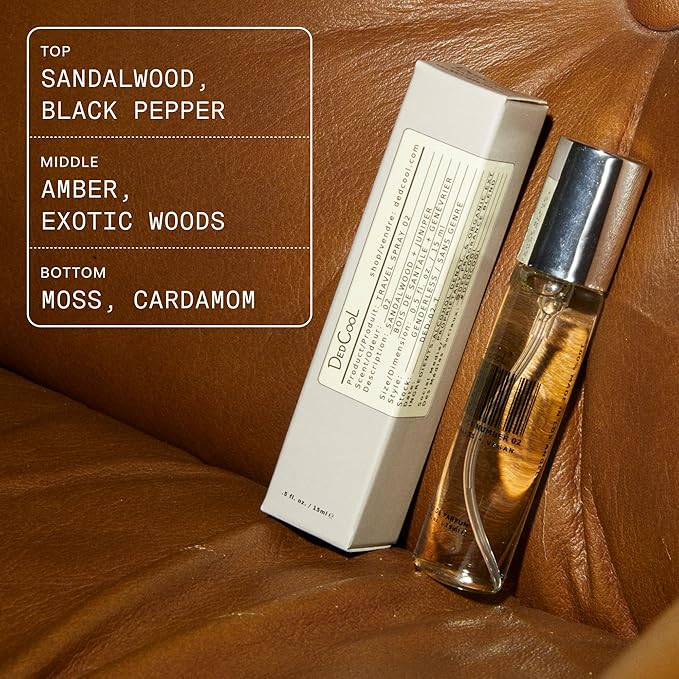 DedCool Eau de Parfum (Madonna Lilly - 0.5 fl oz) With Notes of Black Pepper, Sandalwood, Bergamot, Perfume for Men and Women, Luxury Fragrance, with Essential Oils, Non-Toxic, Fragrance For All