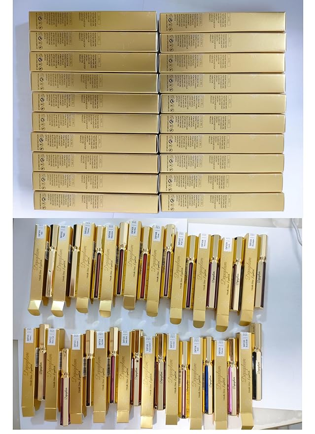 Bronze Lipsticks for Women Metallic Lipstick Long Lasting Non Stick Cup Lip Gloss, Metal Shine Lightweight Hydrating Full Coverage Lip Color, P103 Fantasy