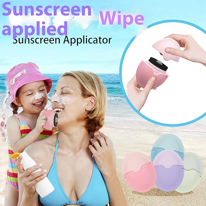 Sunscreen Applicator - Single Green - BPA-Free Refillable Roll on Sponge Sunscreen, Suncream & Lotion Applicator For Kids, Adults & Families - Holds 1.9 fl oz, Perfect Size for Trave (Green)