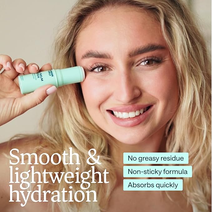 Korean Under Eye Balm Stick - Hydrating Eye Cream for Dark Circles and Puffiness, Wrinkles and Fine Lines - Lightweight Alternative to Serum - Moisturizing Korean Skin Care with Niacinamide, Vitamin E